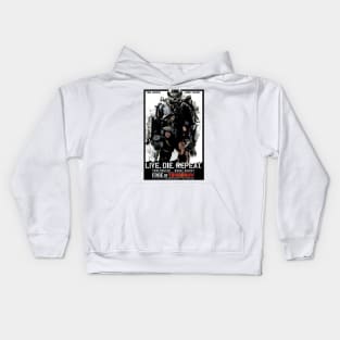 Edge of Tomorrow Poster Kids Hoodie